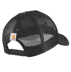Carhartt Rugged Flex™ Twill Mesh-Back Script Patch Cap - Black