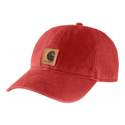 Carhartt canvas cap - Chili Pepper