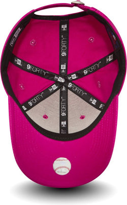 New Era K 940 MLB LEAGUE BASIC New York Cap - Pink - 6-12 jaar