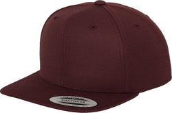 Flexfit/Yupoong - Classic Snapback - Kleur Maroon/Groen- 6089M
