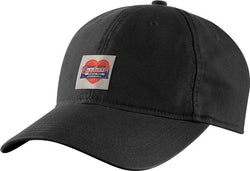 Carhartt Heart Patch Canvas Cap - Black
