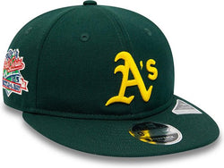 New Era Oakland Athletics Cooperstown Multi Patch Green 9FIFTY Strapback Cap