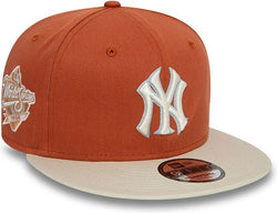 New Era New York Yankees MLB Patch Brown 9FIFTY Snapback Cap S/M