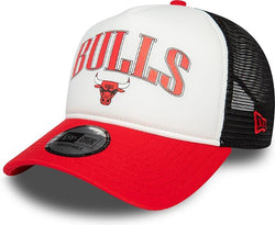New Era - Chicago Bulls NBA Retro Red E-Frame Trucker Cap