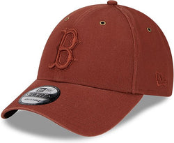 New Era Boston Red Sox Washed Canvas Brown 9FORTY Adjustable Cap