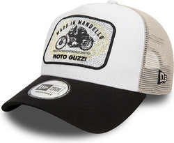 New Era Moto Guzzi Made In Mandello White A-Frame Trucker Cap