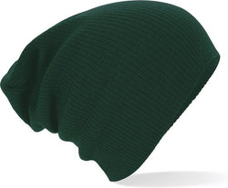 Beechfield Slouch Beanie Bottle Green