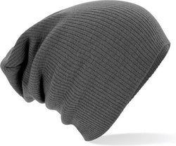 Beechfield Slouch Beanie Smoke Grey