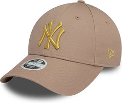 New Era - New York Yankees Womens Metallic Pastel Brown 9FORTY Adjustable Cap