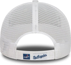 New Era LA Dodgers Home Field White 9FORTY Trucker Cap