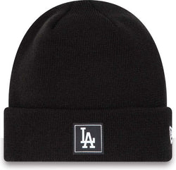 LA Dodgers Team Cuff Black Beanie Hat