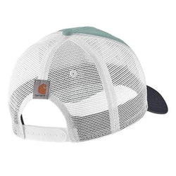 Carhartt Canvas Mesh Core Graphic Cap Blue Surf
