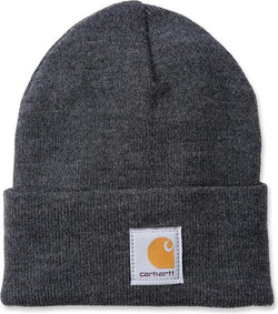 Carhartt Muts Acrylic Watch Hat Coal Heather grijs - Beanie