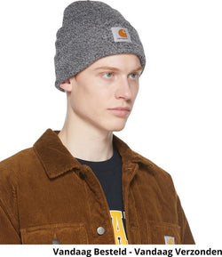 Carhartt A18 Watch Hat - Black/White - OFA