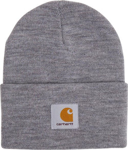 Carhartt Muts Acryl Watch Hat Unisex - Grijs - One Size