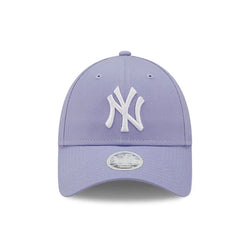 New Era New York Yankees League Essentials Womens Lilac 9FORTY Adjustable Cap
