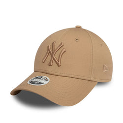 New Era New York Yankees Womens League Essential Light Beige 9FORTY Adjustable Cap