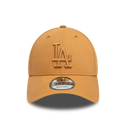 New Era LA Dodgers League Essential Dark Beige 9FORTY Adjustable Cap