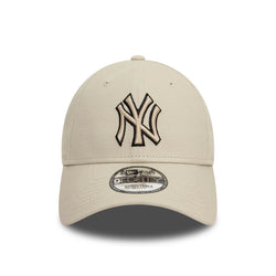 New Era New York Yankees Team Outline Cream 9FORTY Adjustable Cap