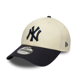 New Era New York Yankees Colour Block Cream 9FORTY Adjustable Cap