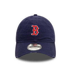 New Era Boston Red Sox Distressed Navy 9TWENTY Adjustable Cap