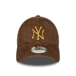 New Era New York Yankees Two Tone Cord Dark Brown 9FORTY Adjustable Cap