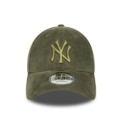 New Era New York Yankees Two Tone Cord Dark Green 9FORTY Adjustable Cap