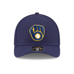 New Era Milwaukee Brewers MLB Player Replica Navy 9FORTY M-Crown Adjustable Cap