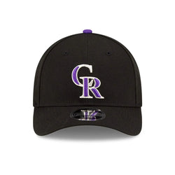 New Era Colorado Rockies MLB Player Replica Black 9FORTY M-Crown Adjustable Cap
