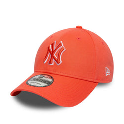 New Era New York Yankees Team Outline Orange 9FORTY Adjustable Cap