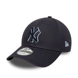 New Era New York Yankees Team Outline Navy 9FORTY Adjustable Cap