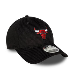 New Era Chicago Bulls MLB Cord Black 9FORTY M-Crown Adjustable Cap