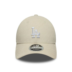 New Era LA Dodgers MLB Cord Cream 9FORTY M-Crown Adjustable Cap