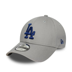 New Era LA Dodgers MLB Side Patch Grey 9FORTY Adjustable Cap
