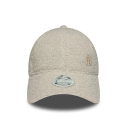 New Era New York Yankees MLB Borg Cream 9FORTY Adjustable Cap