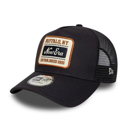 New Era Patch Navy 9FORTY A-Frame Trucker Adjustable Cap