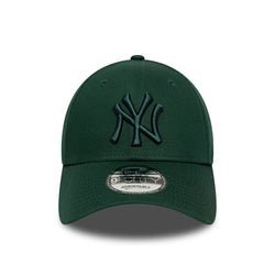 New Era New York Yankees MLB League Essential Dark Green 9FORTY Adjustable Cap