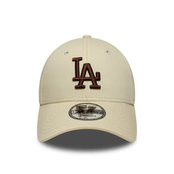 New Era LA Dodgers MLB League Essential Light Beige 9FORTY Cap