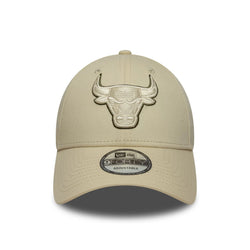 New Era Chicago Bulls NBA Team Outline Light Beige 9FORTY Pet