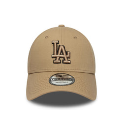 New Era LA Dodgers MLB Team Outline Light Beige 9FORTY Cap