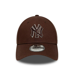 New Era New York Yankees MLB Team Outline Brown 9FORTY Cap