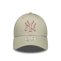 New Era New York Yankees Womens MLB Light Beige 9FORTY Pet