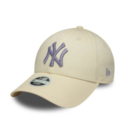 New Era New York Yankees Womens MLB Metallic Logo Light Beige 9FORTY Pet