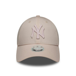 New Era New York Yankees Womens MLB Metallic Logo Pastel Pink 9FORTY Pet