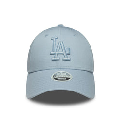 New Era LA Dodgers Womens MLB Metallic Logo Pastel Blue 9FORTY Pet