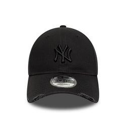 New Era New York Yankees MLB Washed Distressed Black 9FORTY Pet