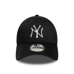 New Era New York Yankees MLB Metallic Black 9FORTY Cap