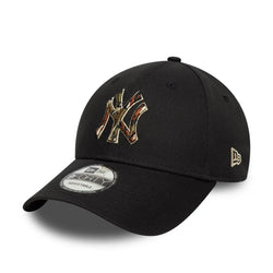 New Era New York Yankees MLB Outline Camo Black 9FORTY Cap