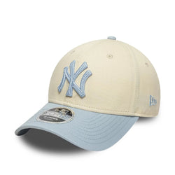 New Era New York Yankees MLB Side Script Cream 9FORTY M-Crown Cap