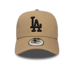 New Era LA Dodgers MLB Light Beige 9FORTY E-Frame Cap